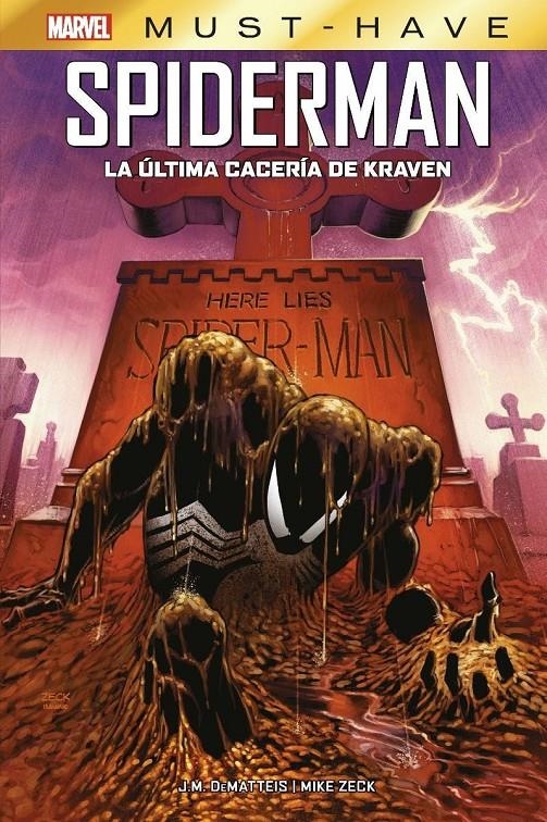 MARVEL MUST-HAVE SPIDERMAN, LA ÚLTIMA CACERÍA DE KRAVEN NUEVA EDICIÓN | 9788411016377 | MIKE ZECK - J. M. DEMATTEIS | Universal Cómics