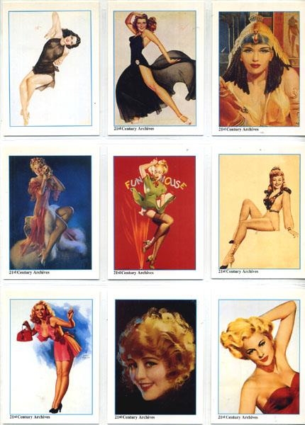 HOLLYWOOD PIN UPS TRADING CARD SET 1994 (FALTA LA CARTA Nº 3) | 9999900072037 | ALBERTO VARGAS | Universal Cómics