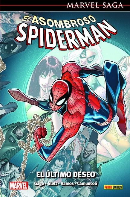 EL ASOMBROSO SPIDERMAN TOMO # 38 EL ÚLTIMO DESEO NUEVA EDICIÓN | 9788411017862 | HUMBERTO RAMOS - DAN SLOTT - GIUSEPPE CAMUNCOLI | Universal Cómics