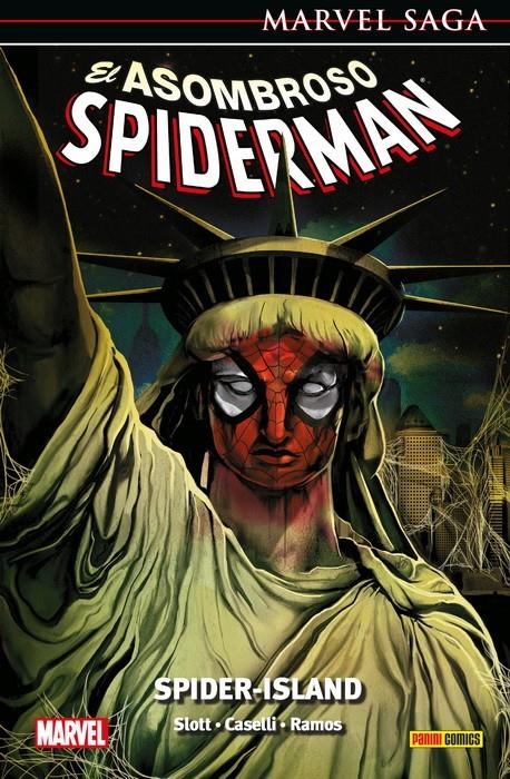 EL ASOMBROSO SPIDERMAN TOMO # 34 SPIDER-ISLAND NUEVA EDICIÓN | 9788411016926 | HUMBERTO RAMOS - STEFANO CASELLI - DAN SLOTT | Universal Cómics