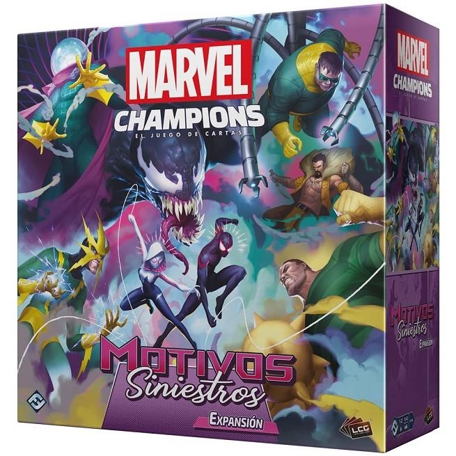 MARVEL CHAMPIONS MOTIVOS SINIESTROS | 8435407636637 | Universal Cómics