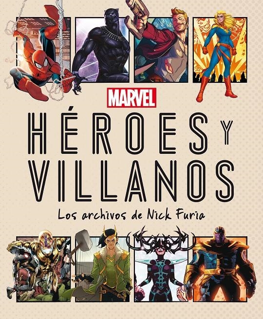 MARVEL HÉROES Y VILLANOS | 9788418610103 | MARVEL | Universal Cómics