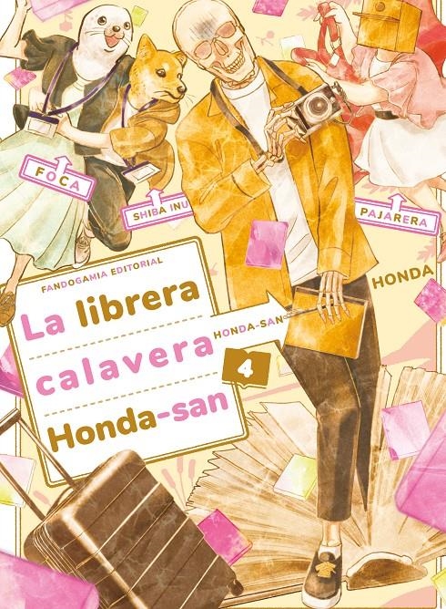 LA LIBRERA CALAVERA HONDA-SAN # 04 | 9788418419539 | HONDA | Universal Cómics