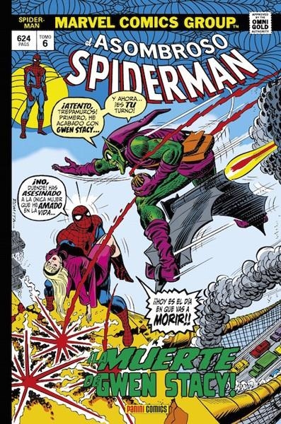 EL ASOMBROSO SPIDERMAN OMNIGOLD # 06 ¡LA MUERTE DE GWEN STACY ! NUEVA EDICIÓN | 9788411015226 | STAN LEE - JOHN ROMITA - JOHN BUSCEMA - GIL KANE | Universal Cómics