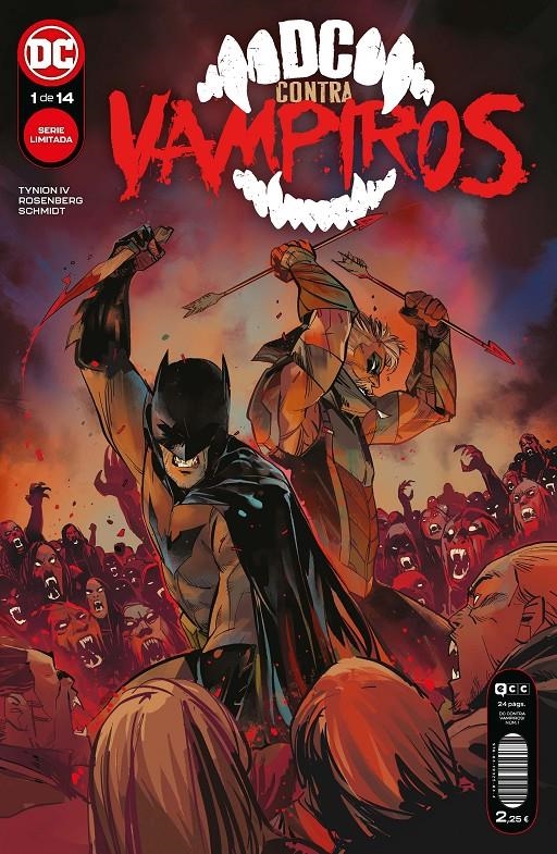 DC CONTRA VAMPIROS # 01 | 9788419325044 | JAMES TYNION IV - MATTHEW ROSENBERG - OTTO SCHMIDT | Universal Cómics