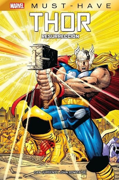 MARVEL MUST HAVE THOR, RESURRECCIÓN | 9788411014540 | DAN JURGENS - JOHN ROMITA JR. - HOWARD MACKIE | Universal Cómics