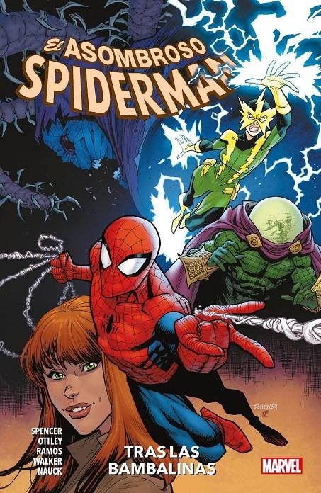 MARVEL PREMIERE EL ASOMBROSO SPIDERMAN # 06 TRAS LAS BAMBALINAS | 9788411017411 | RYAN OTTLEY - NICK SPENCER - HUMBERTO RAMOS - RYAN OTTLEY - KEV WALKER | Universal Cómics