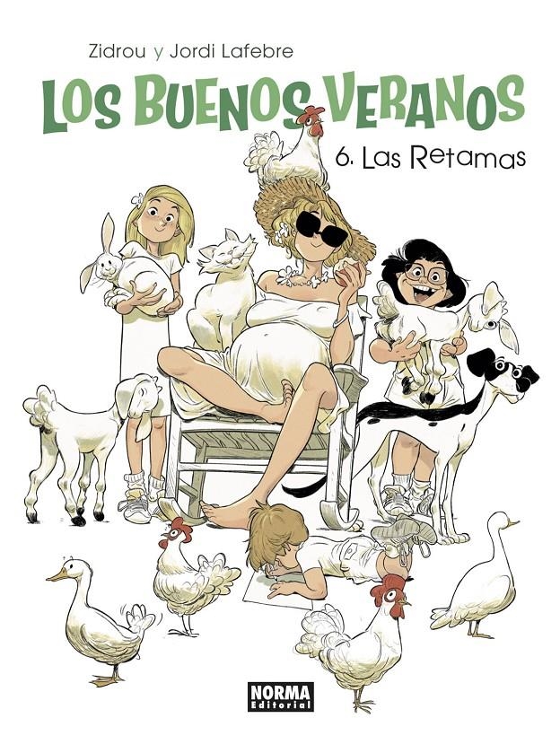 LOS BUENOS VERANOS # 06 LAS RETAMAS | 9788467952148 | ZIDROU - JORDI LAFEBRE | Universal Cómics