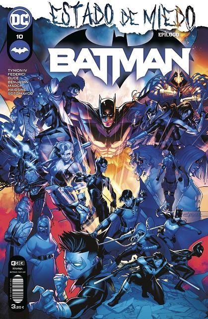 BATMAN # 123 NUEVA ETAPA 10 ESTADO DE MIEDO | 9788419325556 | CHRISTIAN DUCE - GUILLEM MARCH - JAMES TYNION IV - RICCARDO FEDERICI - RYAN BENJAMIN - TREVOR HAIRSI | Universal Cómics