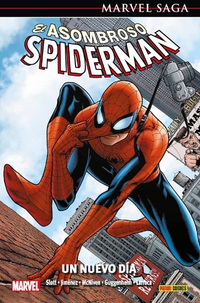 EL ASOMBROSO SPIDERMAN TOMO # 14 UN NUEVO DÍA NUEVA EDICIÓN | 9788411019088 | DAN SLOTT - MARC GUGGENHEIM - PHIL JIMENEZ - STEVE MCNIVEN - SALVADOR LARROCA