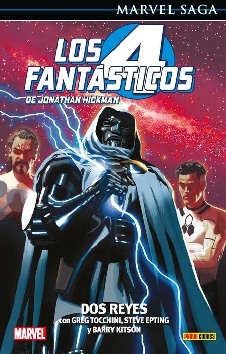 LOS 4 FANTÁSTICOS DE JONATHAN HICKMAN TOMO # 05 DOS REYES NUEVA EDICIÓN  | 9788411019118 | GREG TOCCHINNI - STEVE EPTING - JONATHAN HICKMAN - BARRY KITSON | Universal Cómics