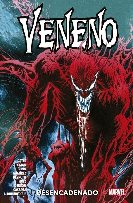 MARVEL PREMIERE VENENO # 04 DESENCADENADO | 9788411018135 | KYLE HOTZ - DANILO BEYRUTH - ALBERTO JIMENEZ ALBURQUERQUE - CULLEN BUNN - JOSHUA CASSARA - DONNY CAT | Universal Cómics