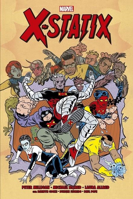 X-STATIX MARVEL ÓMNIBUS # 01 | 9788411018111 | PETER MILLIGAN  -  MIKE ALLRED - PAUL POPE - LAURA ALLRED - DARWYN COOKE