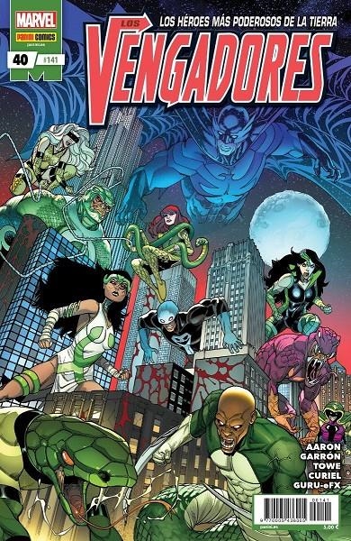 VENGADORES VOL 4 # 141 VENGADORES 40 | 977000543600500141 | JIM TOWE - JAVIER GARRÓN - JASON AARON