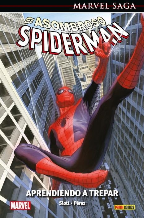 EL ASOMBROSO SPIDERMAN TOMO # 45 APRENDIENDO A TREPAR NUEVA EDICIÓN | 9788411019163 | DAN SLOTT - RAMÓN PÉREZ | Universal Cómics