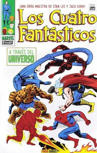 LOS 4 FANTÁSTICOS OMNIGOLD # 04 A TRAVÉS DEL UNIVERSO NUEVA EDICIÓN | 9788411019187 | STAN LEE - JACK KIRBY | Universal Cómics