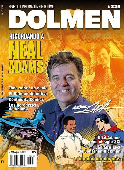 DOLMEN # 325 RECORDANDO A NEAL ADAMS | 977169763400700325 | VARIOS AUTORES | Universal Cómics