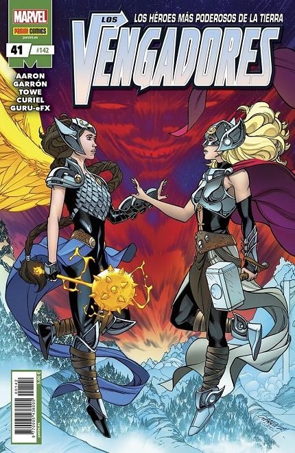 VENGADORES VOL 4 # 142 VENGADORES 41 | 977000543600500142 | JIM TOWE - JAVIER GARRÓN - JASON AARON