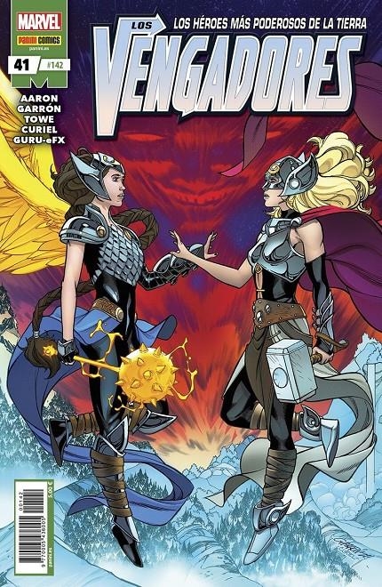 VENGADORES VOL 4 # 142 VENGADORES 41 | 977000543600500142 | JIM TOWE - JAVIER GARRÓN - JASON AARON | Universal Cómics