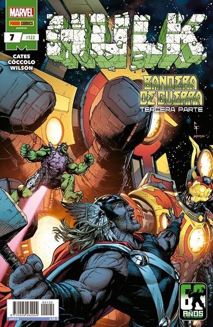 INCREÍBLE HULK VOLUMEN II # 122 HULK NUEVA ETAPA 7 | 977000546200400122 | MARTIN COCCOLO - DONNY CATES