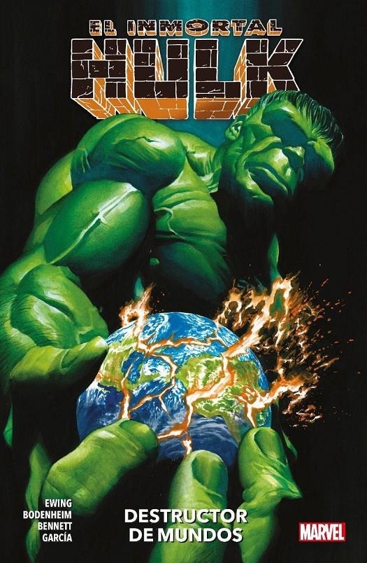 MARVEL PREMIERE EL INMORTAL HULK # 05 DESTRUCTOR DE MUNDOS | 9788411018883 | GERMÁN GARCÍA - RYAN BODENHEIM - AL EWING - JOE BENNETT