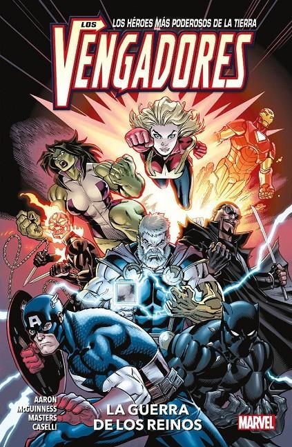 MARVEL PREMIERE LOS VENGADORES # 04 LA GUERRA DE LOS REINOS | 9788411018890 | JASON MASTERS - JASON AARON - ED MCGUINNESS - STEFANO CASELLI