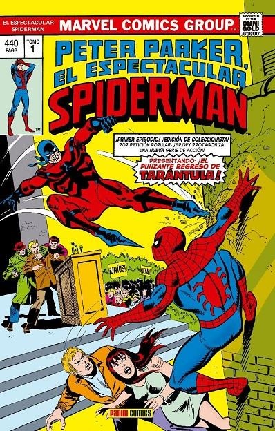 PETER PARKER, EL ESPECTACULAR SPIDERMAN OMNIGOLD # 01 ¡LA TARÁNTULA PICA DOS VECES! | 9788411018715 | BILL MANTLO - SAL BUSCEMA - GERRY CONWAY - ELLIOT S. MAGGIN - JIM MOONEY - ARCHIE GOODWIN | Universal Cómics