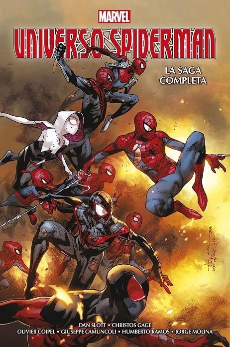 UNIVERSO SPIDERMAN, LA SAGA COMPLETA | 9788411018876 | GIUSEPPE CAMUNCOLI - JORGE MOLINA - JUAN FRIGERI - SEAN RYAN - DAN SLOTT - CHRISTOS GAGE - OLIVIER C | Universal Cómics