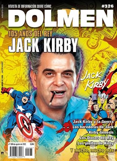 DOLMEN # 326 105 AÑOS DEL REY JACK KIRBY | 977169763400700326 | VARIOS AUTORES | Universal Cómics