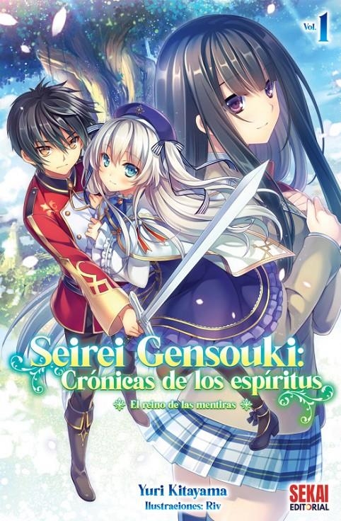 SEIREI GENSOUKI, CRÓNICAS DE LOS ESPÍRITUS NOVELA LIGERA # 01 | 9788412513523 | YURI KITAYAMA - FUTAGO MINADUKI | Universal Cómics