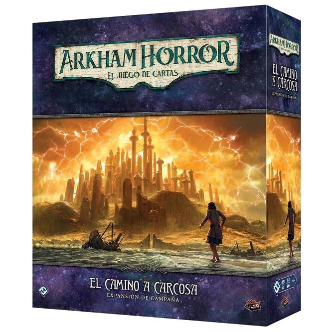 ARKHAM HORROR JUEGO DE CARTAS EL CAMINO A CARCOSA  EXPANSION DE CAMPAÑA | 841333117276 | RICHARD LAUNIUS - KEVIN WILSON