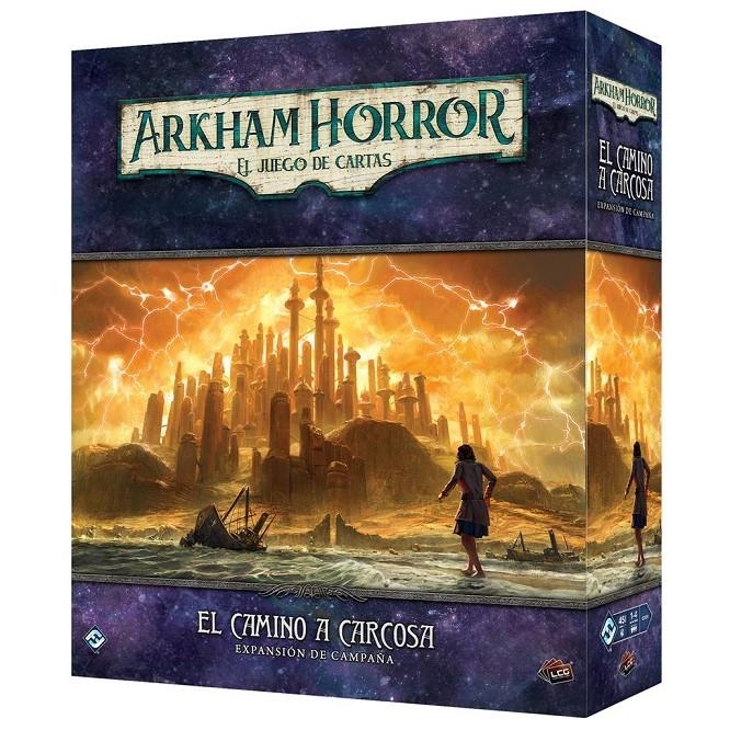 ARKHAM HORROR JUEGO DE CARTAS EL CAMINO A CARCOSA  EXPANSION DE CAMPAÑA | 841333117276 | RICHARD LAUNIUS - KEVIN WILSON | Universal Cómics