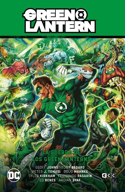 GREEN LANTERN SAGA # 10 LA GUERRA DE LOS GREEN LANTERNS 1 | 9788419428431 | ARDIAN SYAF - DOUG MAHNKE - ED BENES - FERNANDO PASARÍN - GEOFF JOHNS - PETER J. TOMASI - TONY BEDAR | Universal Cómics