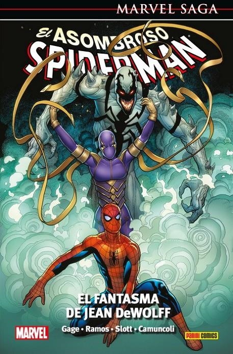 EL ASOMBROSO SPIDERMAN TOMO # 33 EL FANTASMA DE JEAN DEWOLFF NUEVA EDICIÓN | 9788411500814 | CHRISTOS GAGE - MARCOS MARTIN - DAN SLOTT - REILLY BROWN - GIUSEPPE CAMUNCOLI | Universal Cómics