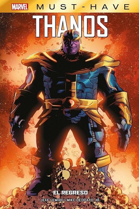 MARVEL MUST-HAVE THANOS EL REGRESO | 9788411017374 | JEFF LEMIRE - MIKE DEODATO JR. | Universal Cómics