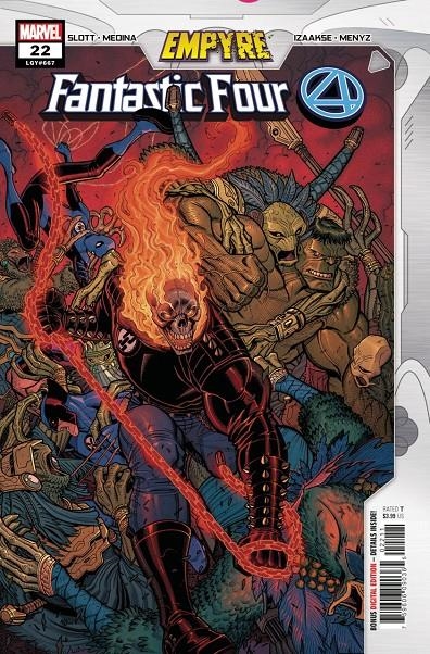 USA FANTASTIC FOUR VOLUME 6 # 22 | 75960609036502211 | DAN SLOTT - PACO MEDINA - SEAN IZAAKSE