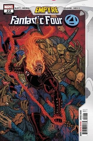 USA FANTASTIC FOUR VOLUME 6 # 22 | 75960609036502211 | DAN SLOTT - PACO MEDINA - SEAN IZAAKSE | Universal Cómics