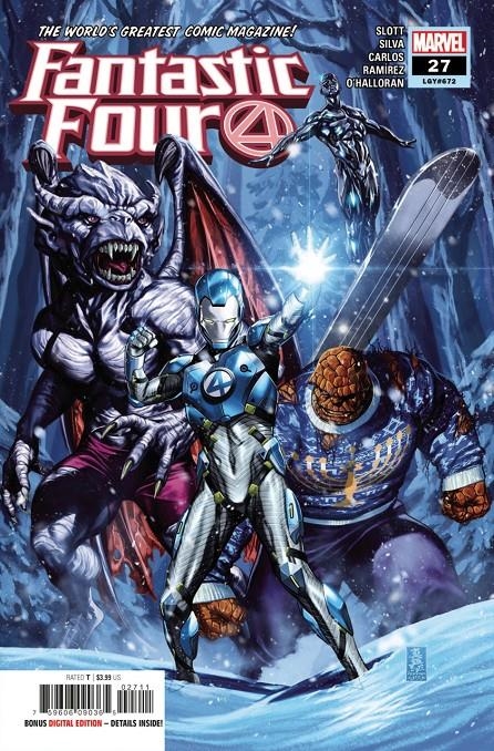 USA FANTASTIC FOUR VOLUME 6 # 27 | 75960609036502711 | DONNY CATES - R. B. SILVA