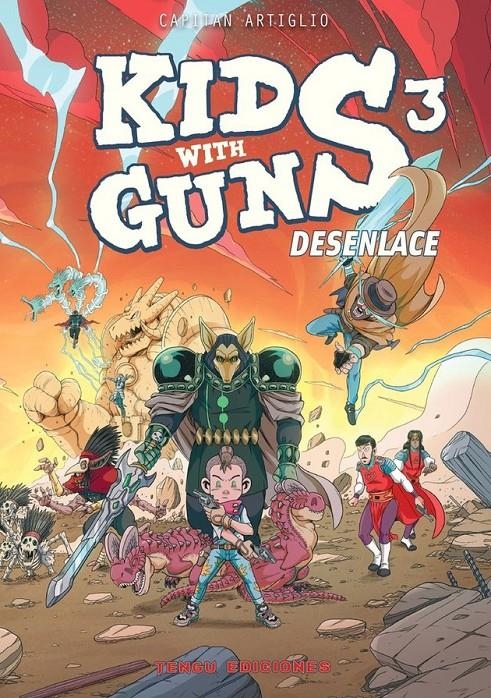 KIDS WITH GUNS # 03 DESENLACE | 9788412532944 | CAPITAN ARTIGLIO | Universal Cómics