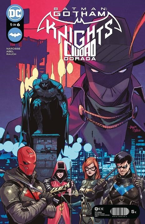 BATMAN GOTHAM KNIGHTS, CIUDAD DORADA # 01 | 9788419484666 | ABEL -  EVAN NARCISSE | Universal Cómics