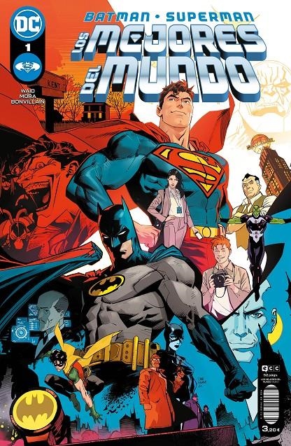 BATMAN SUPERMAN LOS MEJORES DEL MUNDO # 01 | 9788419484734 | MARK WAID - DAN MORA | Universal Cómics