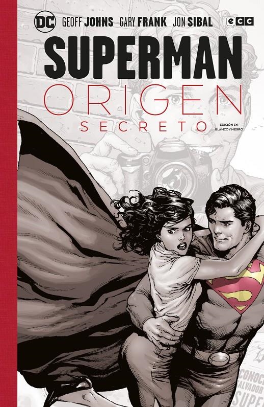 SUPERMAN, ORIGEN SECRETO EDICIÓN DELUXE EN BLANCO Y NEGRO | 9788419518033 | GARY FRANK - GEOFF JOHNS | Universal Cómics