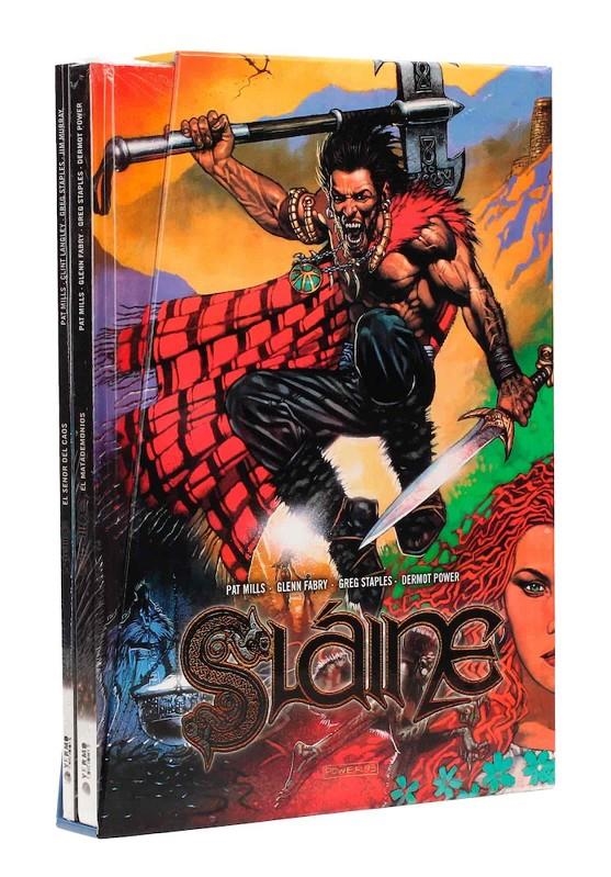 COFRE OBRA COMPLETA SLAINE EDICIÓN LIMITADA | 9788417957476 | PAT MILLS - GLENN FABRY - DERMOTT POWER - DAVID LLOYD | Universal Cómics