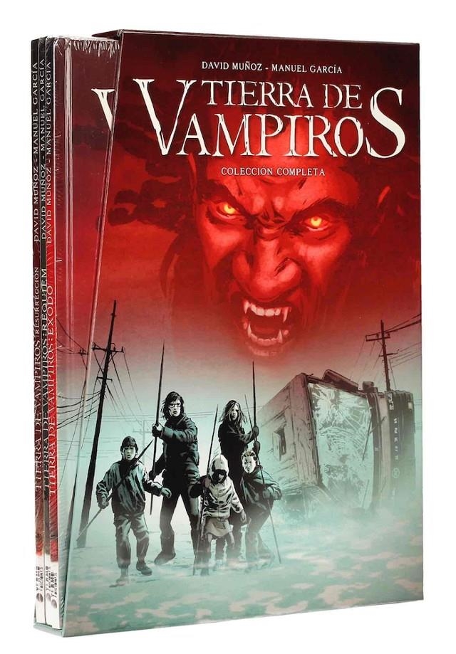 COFRE OBRA COMPLETA TIERRA DE VAMPIROS EDICIÓN LIMITADA | 9788417957452 | DAVID MUÑOZ - MANUEL GARCÍA | Universal Cómics