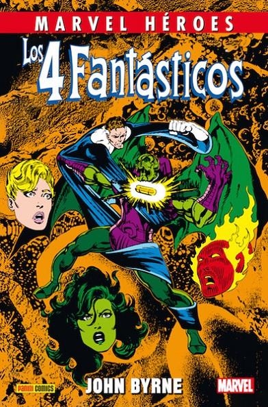 COLECCIONABLE HÉROES MARVEL # 062 LOS 4 FANTÁSTICOS DE JOHN BYRNE VOLUMEN 4 NUEVA EDICIÓN | 9788411501477 | JOHN BYRNE - VARIOS AUTORES | Universal Cómics