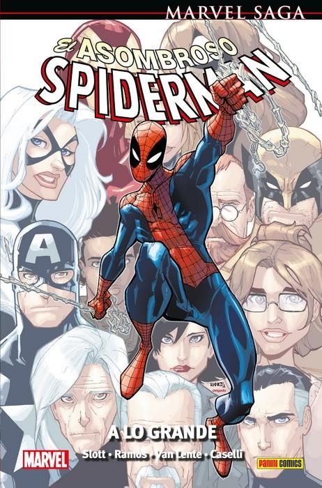 EL ASOMBROSO SPIDERMAN TOMO # 31 A LO GRANDE NUEVA EDICIÓN | 9788411501453 | HUMBERTO RAMOS - STEFANO CASELLI - MARCOS MARTÍN | Universal Cómics