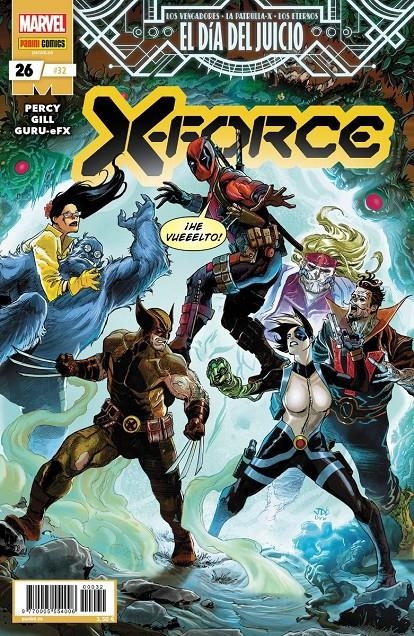 X-FORCE # 32 NUEVA X-FORCE 26 | 977000555400600032 | ROBERT GILL - BENJAMIN PERCY | Universal Cómics