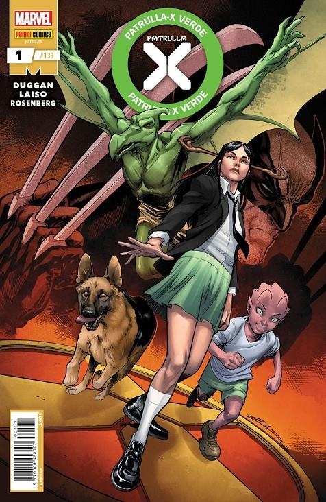 LA IMPOSIBLE PATRULLA-X # 133 PATRULLA-X VERDE 1 | 977000545800700133 | EMILIO LAISO - GERRY DUGGAN | Universal Cómics