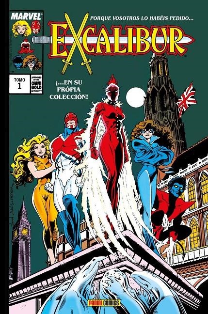 EXCALIBUR MARVEL GOLD # 01 | 9788411500548 | ARTHUR ADAMS - MARSHALL ROGERS - CHRIS CLAREMONT - ALAN DAVIS