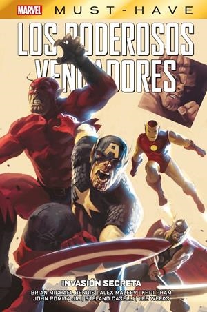 MARVEL MUST-HAVE PODEROSOS VENGADORES # 03 INVASIÓN SECRETA | 9788411500616 | ALEX MALEEV - JOHN ROMITA JR. - BRIAN MICHAEL BENDIS -  STEFANO CASELLI